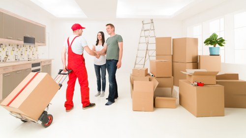 Commercial moving vehicles for Kingstonvale office relocation