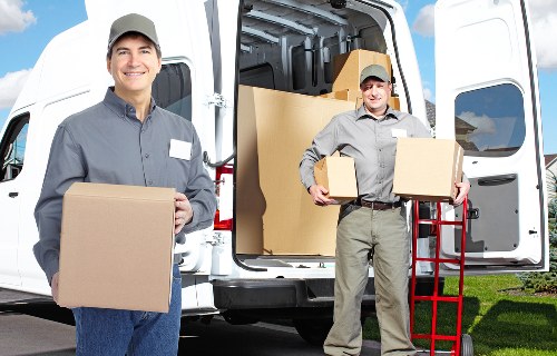 Packed household belongings ready for long-term storage in Kingstonvale