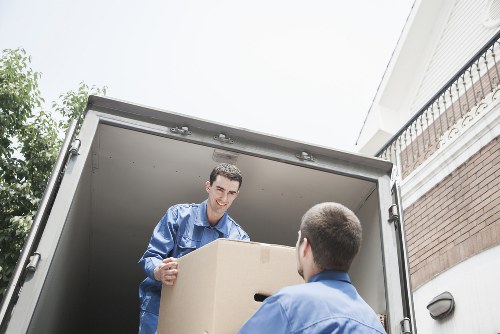 Packing and preparing items for a man and van move in Kingstonvale